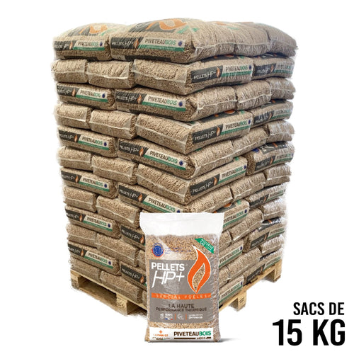 Pellets Piveteau Premium-Palette de 72 sacs